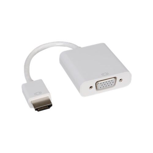 Roline - Videoanschluß - HDMI / VGA - HD-15 (W) bis HDMI (M) - 15 cm - weiß