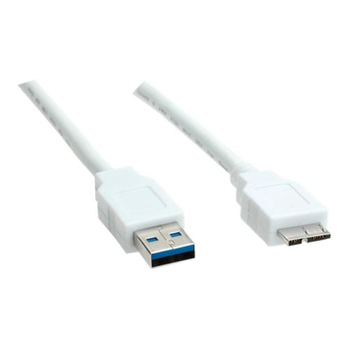 VALUE - USB-Kabel - 10-polig Micro-USB Typ A (M) bis USB Type A (M) - USB 3.0 - 80 cm - geformt