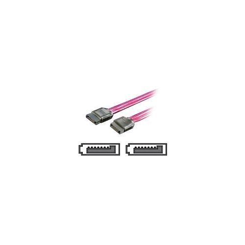 VALUE - SATA-Kabel - Serial ATA 150/300 - SATA (W) bis SATA (W) - 1 m - 90° Stecker
