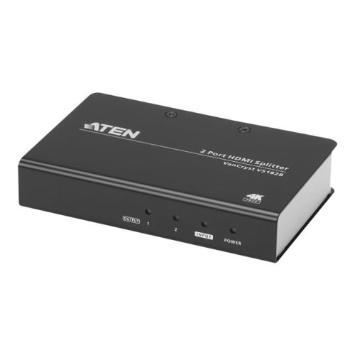 ATEN VanCryst VS182B - Video-/Audio-Splitter - 2 x HDMI - Desktop