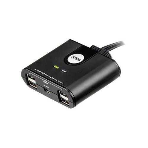 ATEN US224 - USB-Umschalter für die gemeinsame Nutzung von Peripheriegeräten - Desktop