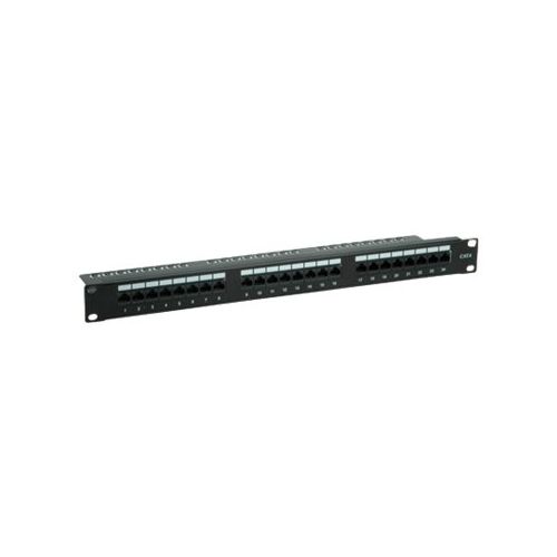 VALUE - Patch Panel - RJ-45 X 24 - Schwarz - 48.3 cm ( 19