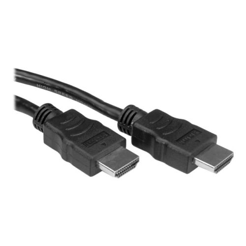 VALUE - HDMI mit Ethernetkabel - HDMI (M) bis HDMI (M) - 1 m - abgeschirmt - Schwarz