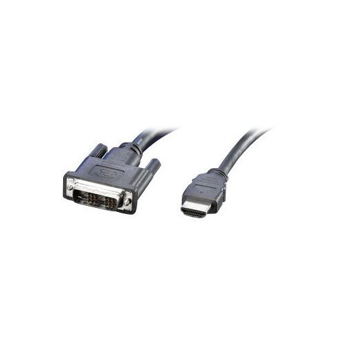 Roline - Videokabel - HDMI (M) bis DVI-D (M) - 10 m - abgeschirmt - Schwarz