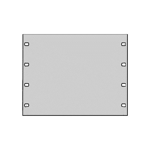 Schroff - Rackpaneel - Vorderseite - RAL 7035 - 1U - 48.3 cm (19
