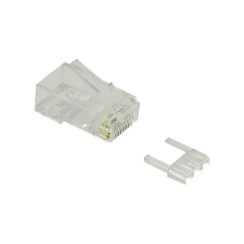 VALUE - Netzwerkanschluss - RJ-45 (M) - ungeschirmt - CAT 6e - durchsichtig (Packung mit 10)