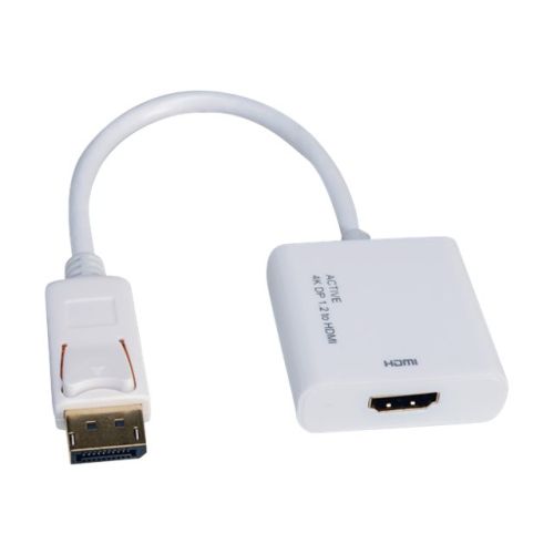 Roline - Videokonverter - DisplayPort / HDMI - HDMI, DisplayPort - weiß