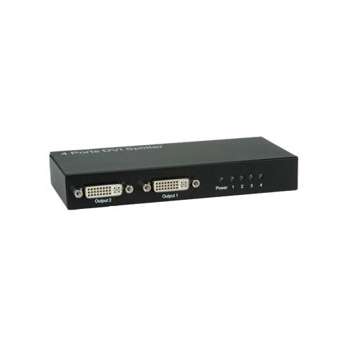 VALUE - Video-Verteiler - 4 x DVI - Desktop