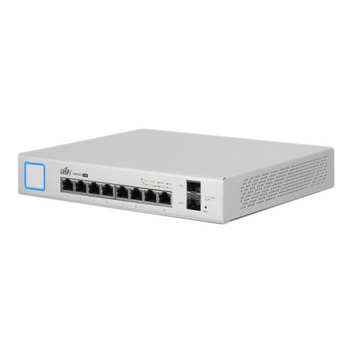 Ubiquiti US-8-150W UniFi Switch, 8 Gigabit RJ45 Ports - Desktop - PoE+