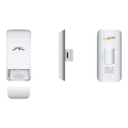 Ubiquiti LocoM5 NanoStationAirmax 5GHz Indoor/Outdoor CPE, 150+Mbp/s, 10+km