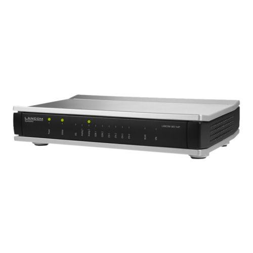 LANCOM 883 VoIP - Wireless Router - DSL-Modem - 4-Port-Switch - ISDN, GigE - 802.11a/b/g/n