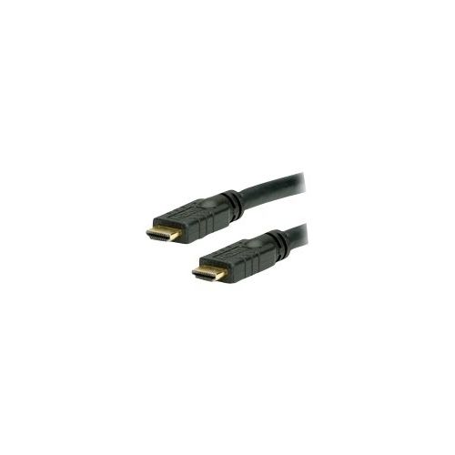 Roline HDMI High Speed Cable with Ethernet - HDMI mit Ethernetkabel - HDMI (M) bis HDMI (M) - 25 m - abgeschirmt - Schwarz