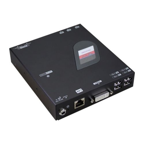 Roline KVM Verlängerung über Gigabit Ethernet Empfänger - KVM-/serieller Extender - USB - bis zu 100 m