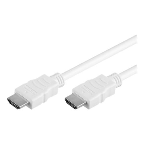 VALUE High Speed - HDMI mit Ethernetkabel - HDMI (M) bis HDMI (M) - 1 m - abgeschirmt - weiß