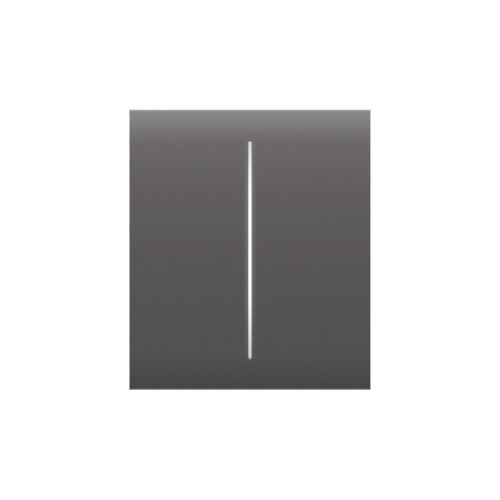 Ajax CenterButton (2-gang) [55] grey Intelligenter Lichtschalter