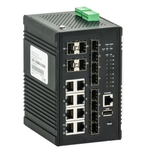 barox KN-812GBTME Ethernet Switch DIN-RAIL