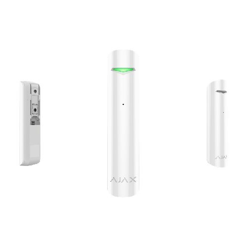 Ajax GlassProtect drahtloser Funk- Glasbruchmelder in Farbe weiß