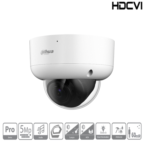 Dahua HAC-HDBW2501RAP-Z-A-S2(2.7-13.5mm) HDCVI Dome Kamera 5MP