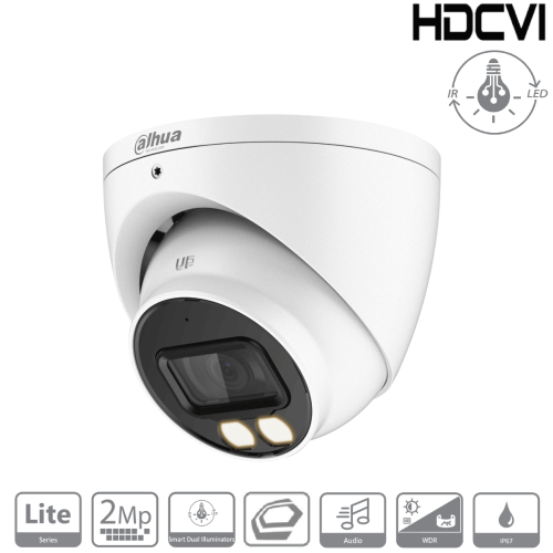 Dahua HAC-HDW1239TP-IL-A-0280B-S2 (2.8mm) Turret Kamera HDCVI 2MP