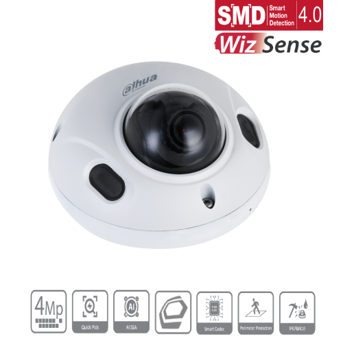 Dahua IPC-HDBW3441FP-AS-0280B-S2 (2.8mm) Dome Kamera 4MP