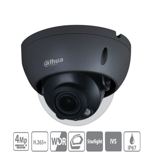 Dahua IPC-HDBW2431RP-ZS-S2-DG (2,7-13,5mm) Dome Kamera 4MP schwarz