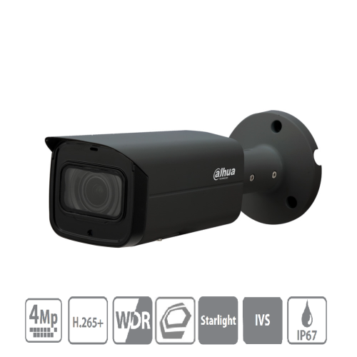 Dahua IPC-HFW2431TP-ZS-S2-DG (2,7-13,5mm) Bullet Kamera schwarz 4MP