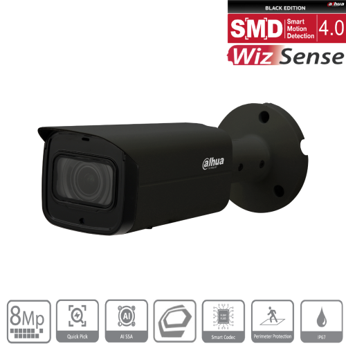 Dahua IPC-HFW3841TP-ZS-S2-B (2,7-13,5 mm) Bullet Kamera schwarz 4k