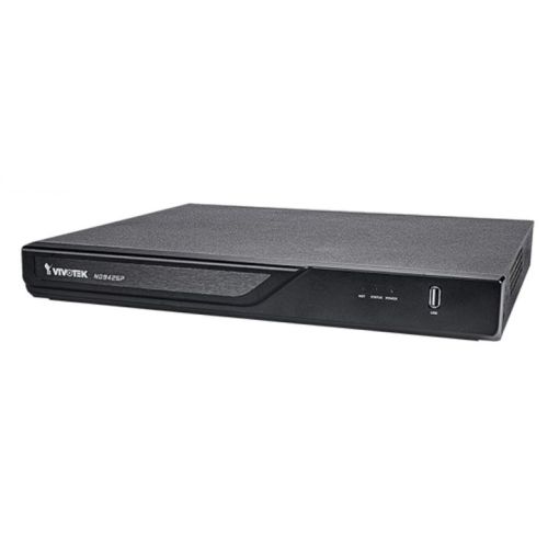 VIVOTEK ND9425P Netzwerkvideorekorder mit 16 Kanälen 2 HDD 16x PoE