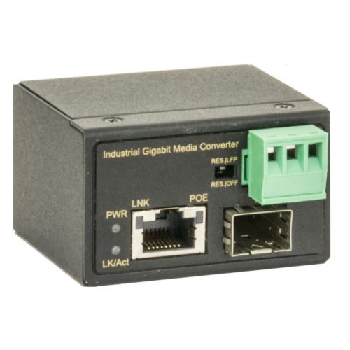 barox PC-MC101-GE Medienkonverter für Hutschienenmontage