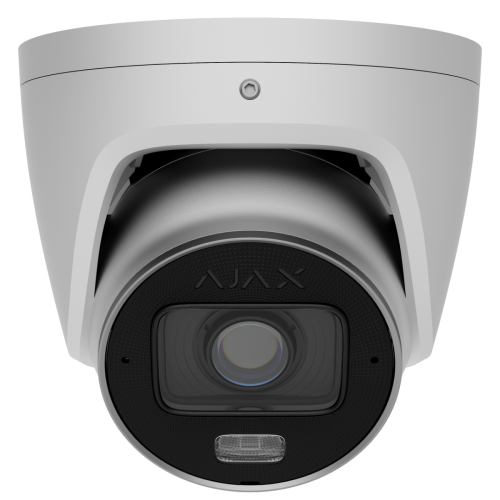 Ajax TurretCam HLVF 8MP (2.8-12mm) Weiß 