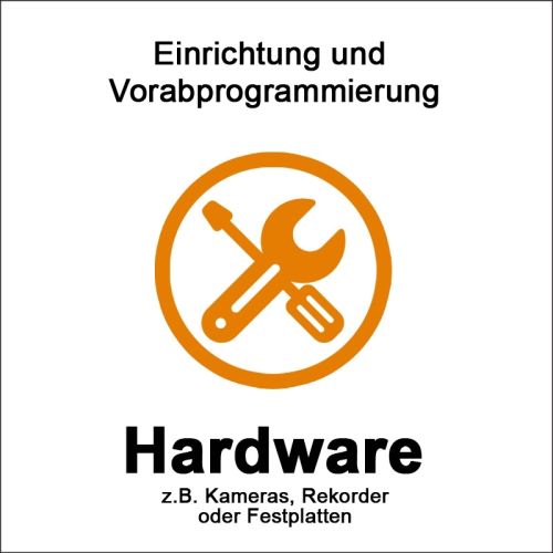 Hardware Einrichtung und Vorabprogrammierung gekaufter Produkte