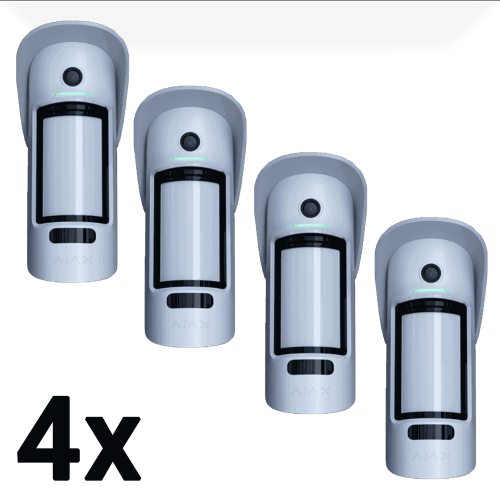 Ajax Alarmanlage Set AJ48 Außenmelder-Ergänzung 4x