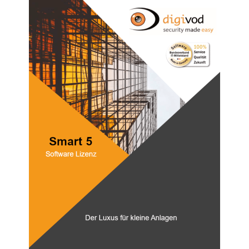 digivod SMART 5 Software (nicht flexibel erweiterbar)