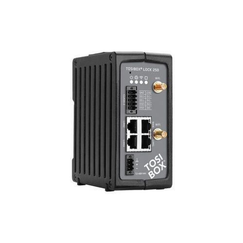 TOSIBOX TBL25PS Lock 250, Hardware für Ferneinwahl, Wifi, Netzteil