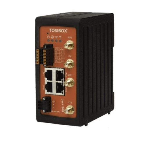 TOSIBOX Lock 500 TBL5IAPS LTE Modem Hardware für Ferneinwahl