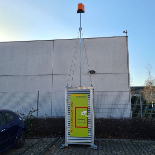 German Protect WATCH Security BOX  Basis-Set  Kamera- Überwachungsturm 