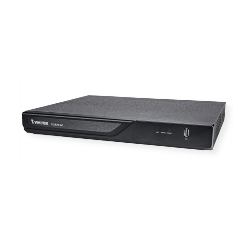 VIVOTEK ND9323P Netzwerkvideorekorder POE NVR mit 8 Kanälen, 64Mbps, VIVOcloud, 8x PoE
