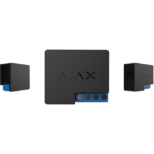 Ajax WallSwitch Funkkanalsteuerung zur Fernsteuerung von z.B. Haushaltsgeräten schwarz