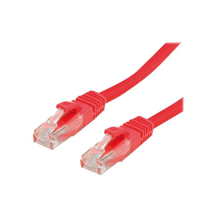 VALUE - Patch-Kabel - RJ-45 (M) bis RJ-45 (M) - rot - 1.5 m - UTP - CAT 6a