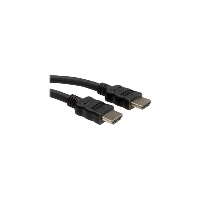 Roline - HDMI mit Ethernetkabel - HDMI (M) bis HDMI (M) - 2 m - abgeschirmt - Schwarz