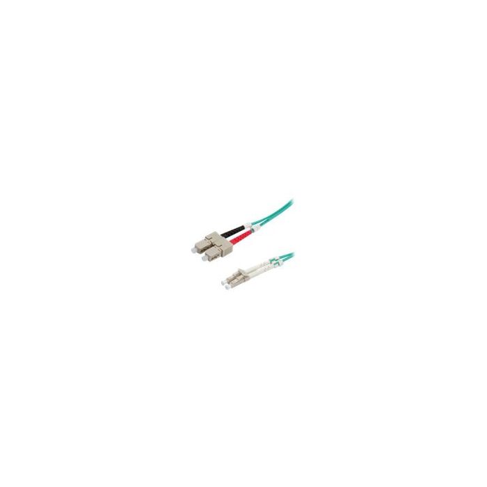 VALUE - Patch-Kabel - LC Multi-Mode (M) bis SC multi-mode (M) - 2 m - Glasfaser - 50/125 Mikrometer