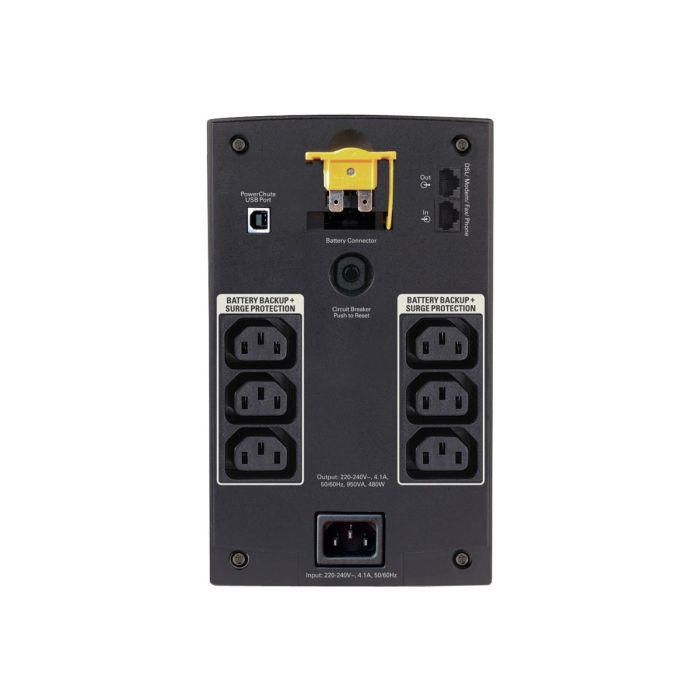 APC USV Back, AVR, 950VA, IEC outlets, USB,