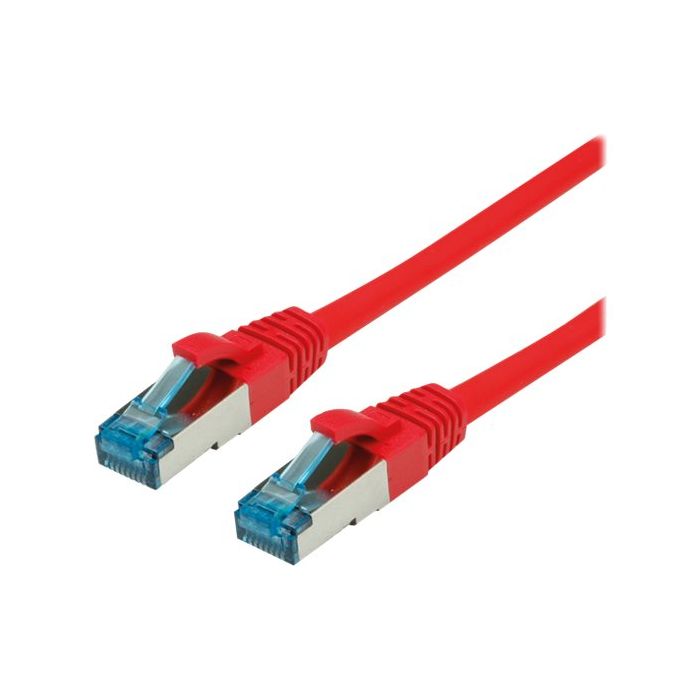 VALUE - Patch-Kabel - RJ-45 (M) bis RJ-45 (M) - rot, 1.5 m - SFTP, PiMF - CAT 6a