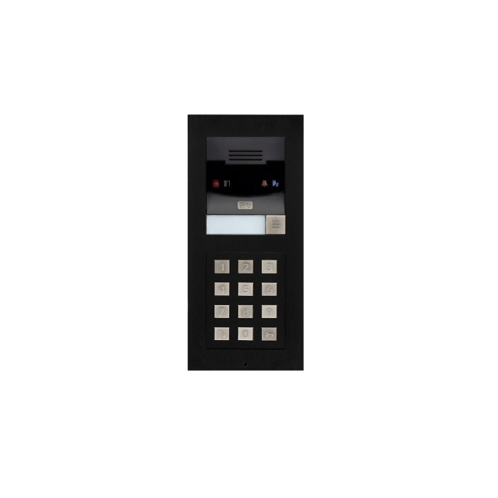 2N IP Verso Basic Türsprechanlage mit Kamera schwarz