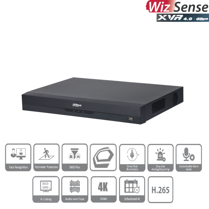 Dahua XVR5216AN-4KL-I3(V2.0) Penta-brid DVR 16 Kanal