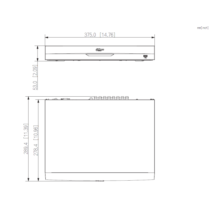 Dahua XVR5216AN-4KL-I3(V2.0) Penta-brid DVR 16 Kanal