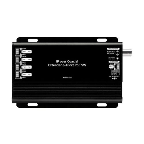 SeeEyes SC-IPT3004P PoE Switch und Ethernet Extender 4-Port