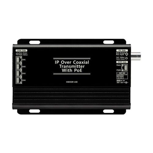 SeeEyes SC-IPT1204P 4-Kanal IP Transmitter PoE über Koax