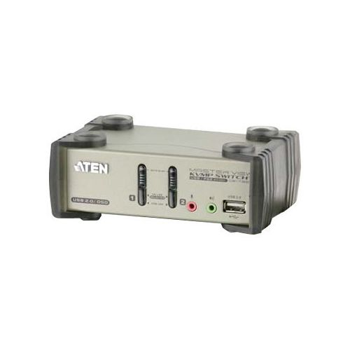 ATEN MasterView CS1732B KVMP Switch - KVM-/Audio-/USB-Switch - 2 x KVM/Audio/USB - 1 lokaler Benutzer - Desktop