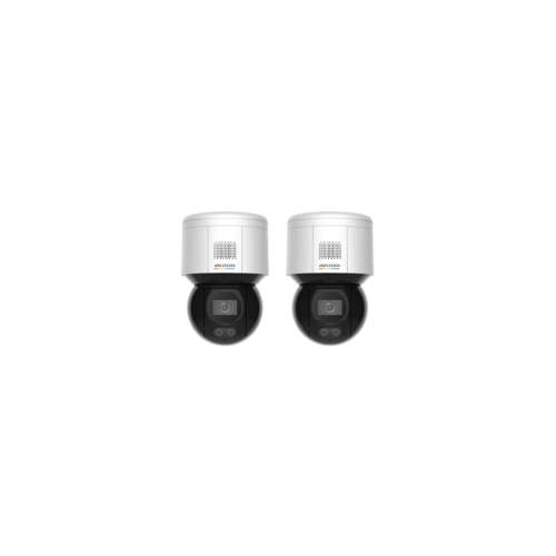HIKVISION Überwachungskamera Set mit 2x IP PTZ Kamera DS-2DE3A400BW-DE/W(F1)(S5)(B)